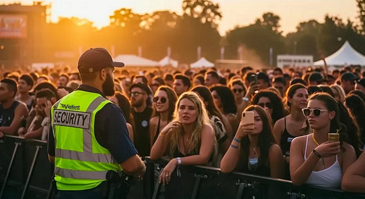 event security staff by Vigilant Security